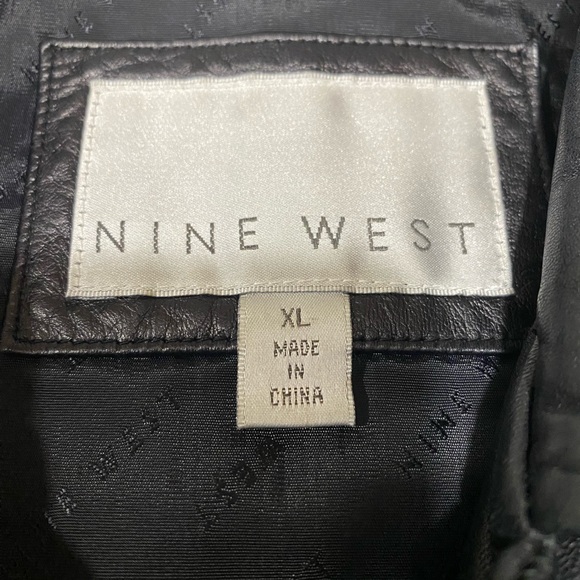 Nine West leather jacket - Picture 2 of 2